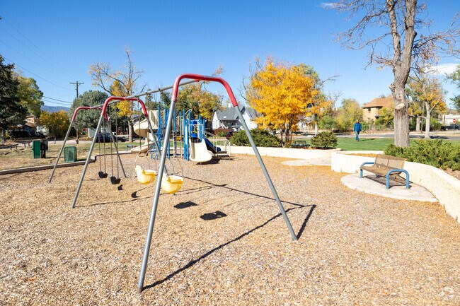 Kids will enjoy Cucharras Park's playground. It's in the Westside neighborhood.