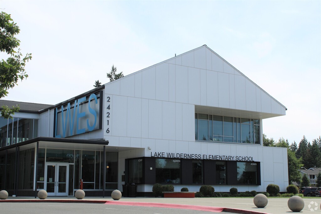 Lake Wilderness Elementary School in Maple Valley, Washington.