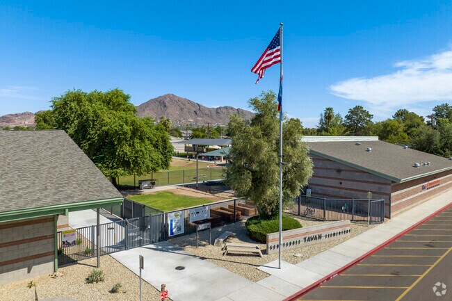 Kids will love the new campus at Tavan Elementary School in Phoenix.