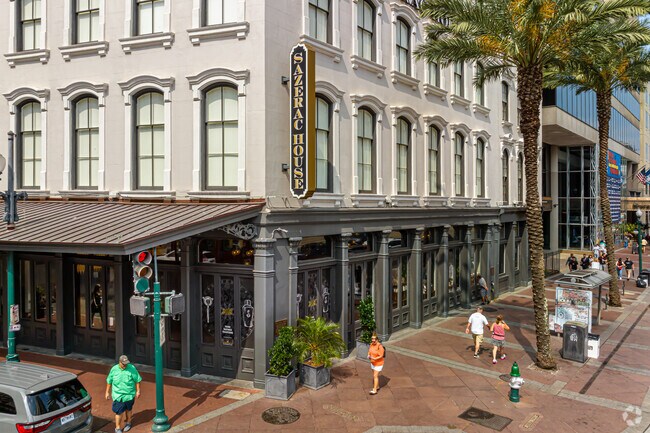 The Sazerac House is a museum, bar, and distillery rolled into one in the New Orleans CBD.