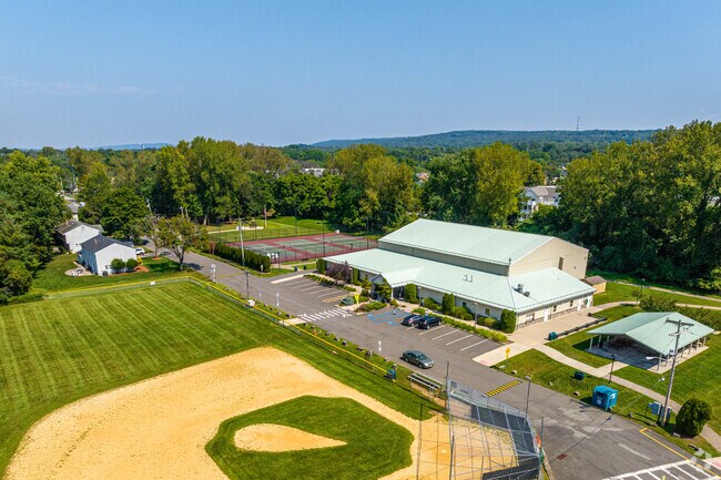 Children can practice and compete on the various Brookline Park Add sports fields in Cresskill.