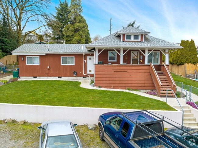 Riverton has rambler style homes.