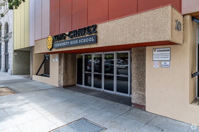 King-Chavez Community High School provides a supportive environment for all students.