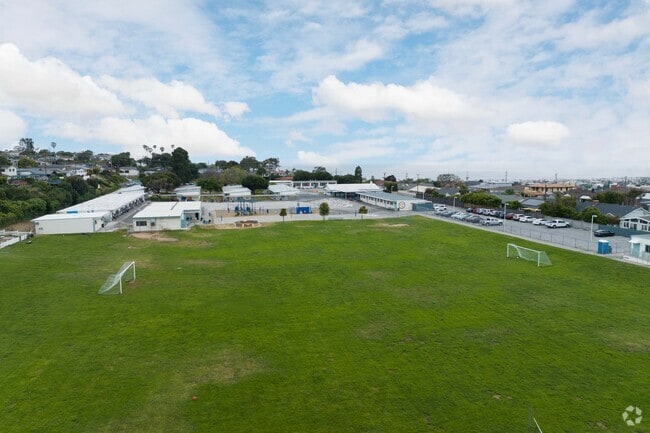 Students have plenty of space to enjoy sports at Riviera Elementary School, Riviera, CA.