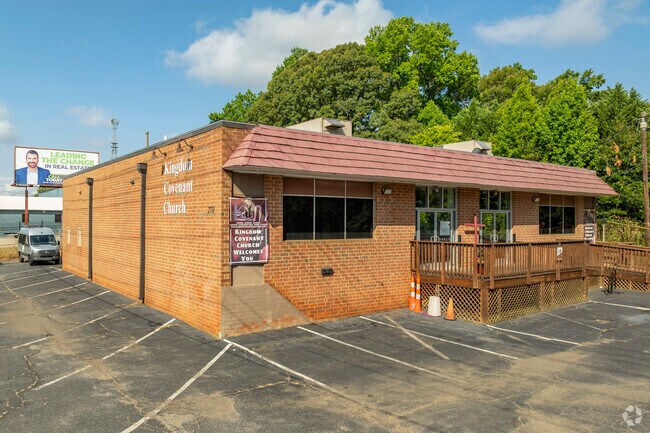 The adjoining church is what helps to facilitate the Charlotte Leadership Academy.