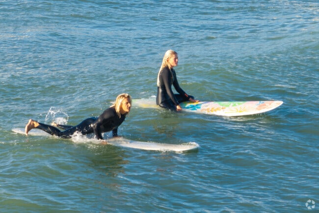 The perfect blend of sun, sea, and surf in Surf City.