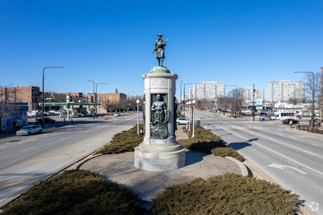 MLK Dr monument mid shot