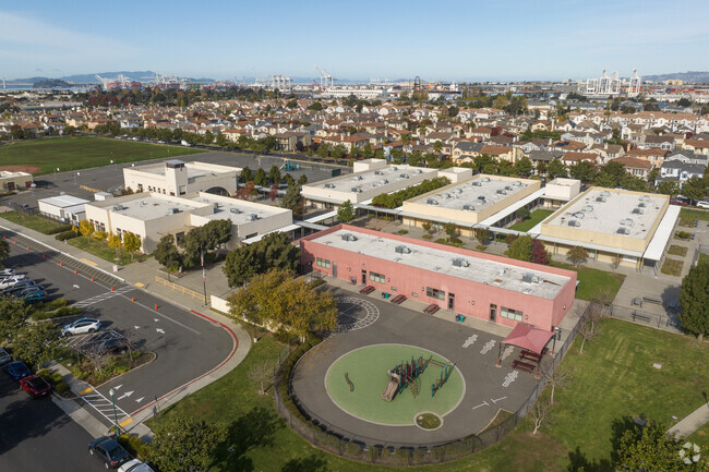 Ruby Bridges Elementary School in Alameda has about 450 students.