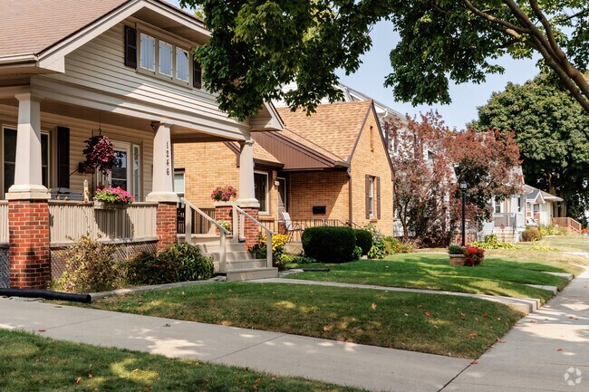 West Racine homes range in style from bungalows to Cape Cods and Dutch colonials.