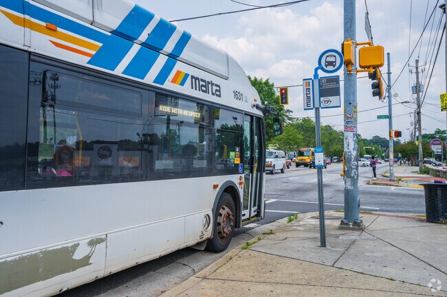 Many Campbellton Road residents that don't always have access to a car are fans of the easily accessible MARTA bus  line.