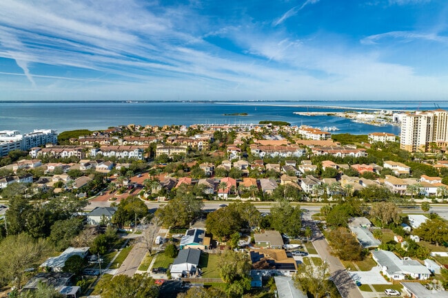 Sun Bay South in Tampa overlooks the water on a clear day.