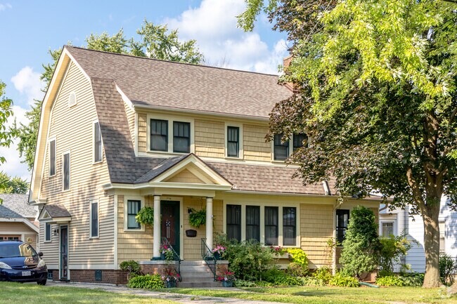 Some larger two-story homes can be found in parts of Midtown.