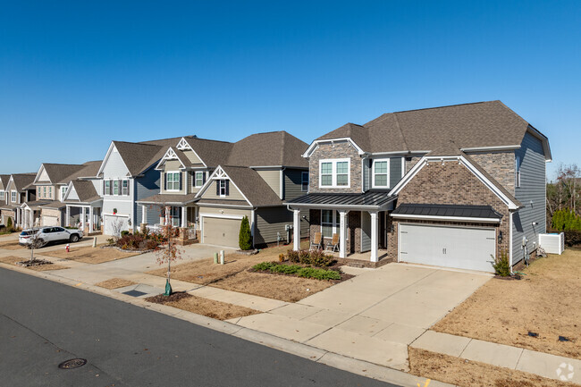 New traditional homes are among the most popular in Waxhaw.