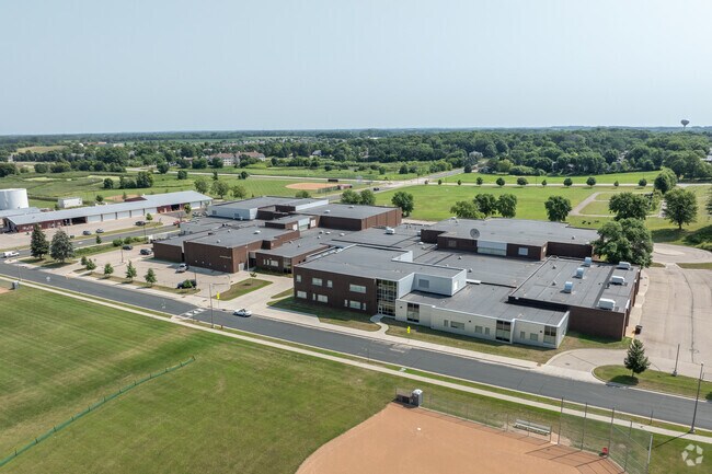 New Prague Middle School has an enrollment of about 937 students.