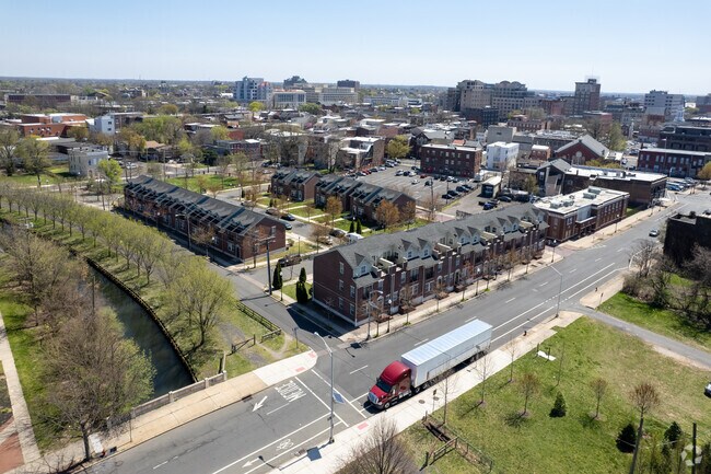 You will find smaller communities within the Battle Monument neighborhood.