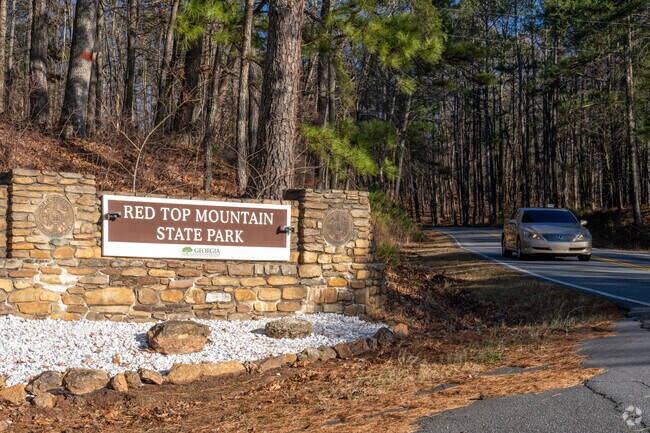 Red Top Mountain State Park offers Cartersville residents a place to hike and camp.