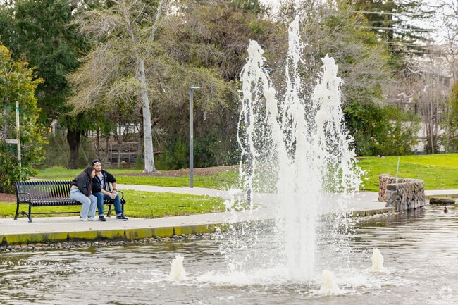 Take in the beautiful scenery at Central Park near the Birdland neighborhood.