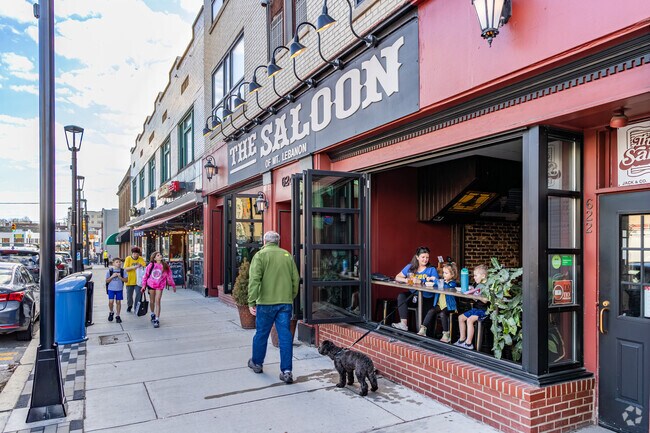 Enjoy all of the action on Washington Road in Mount Lebanon.