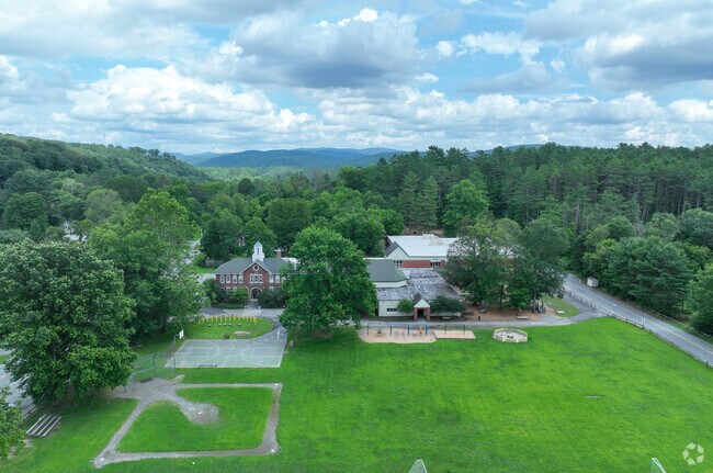 Marion W. Cross School is located in the center of town in Norwich