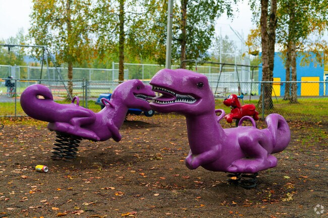The little ones will love the playground at Davis Park.