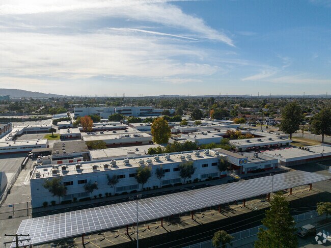 Aerial of school