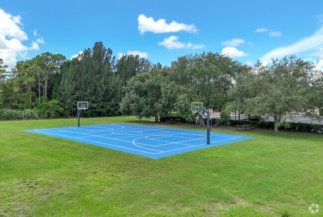 New Hope Lutheran Academy has a full basketball court.