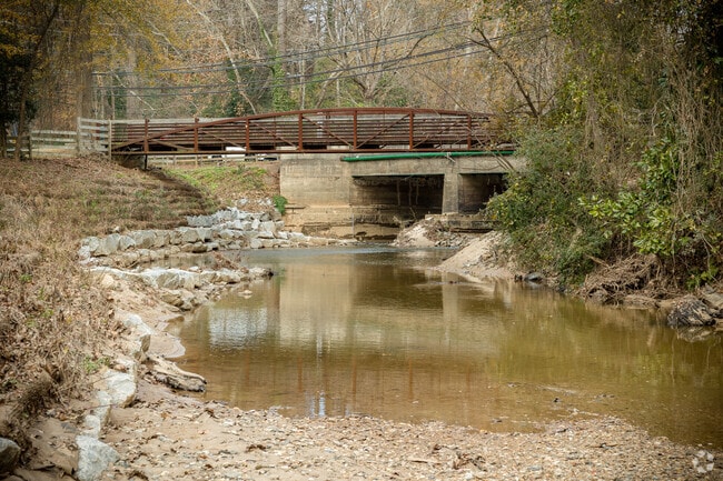 Nancy Creek runs through Brookhaven, and is accessible from a few parks.