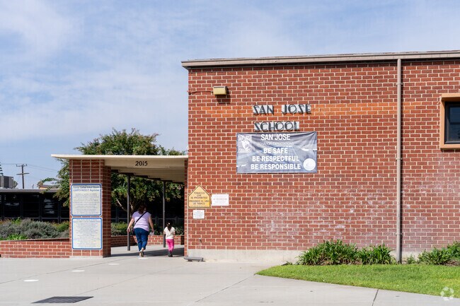 San Jose School in Pomona Valley educates K–8 students from nearby neighborhoods.