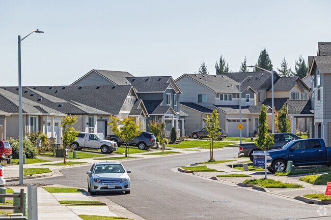 New homes in the Timberhill subdivision in Northwest Corvallis can reach up to $1 million.