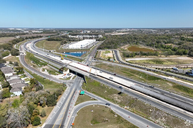 The 429 connects Clarcona with surrounding cities and Downtown Orlando.