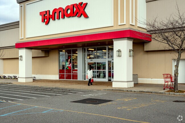 For clothes, TJ Maxx is a feature at the Woodbury Plaza in Plainview.