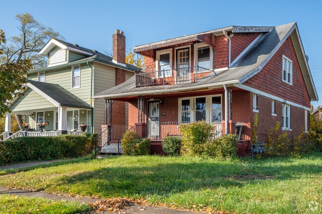 Classic four-square homes add a lot of character in Bethune Community.