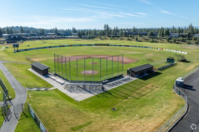 Summit High School students can play on the baseball field in Summit West.