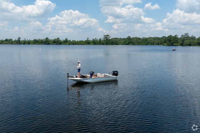 Big Creek Lake is open to fishermen on Friday through Sunday weekly.