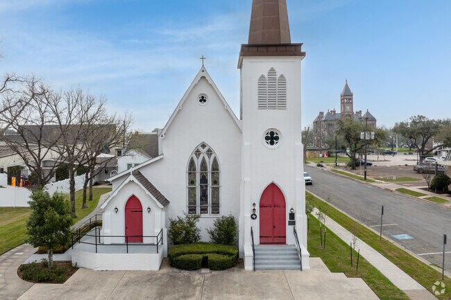 Grace Episcopal Church in Cuero stands as a symbol of faith in the community.