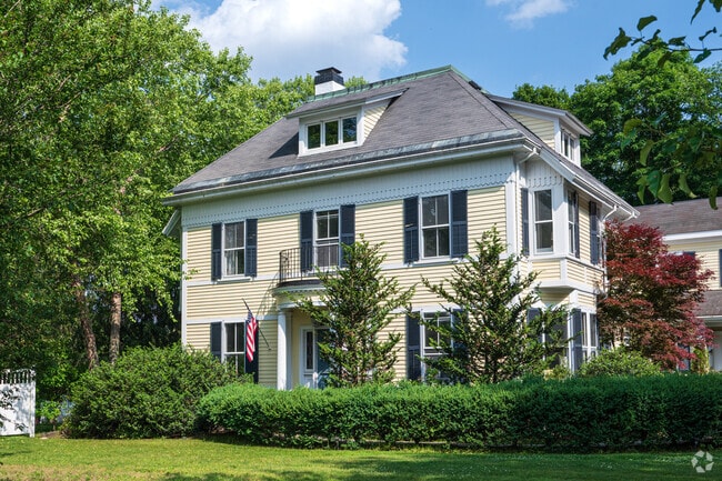 This classic Colonial in Milton Hill reflects the timeless architecture and historic character the neighborhood is known for.