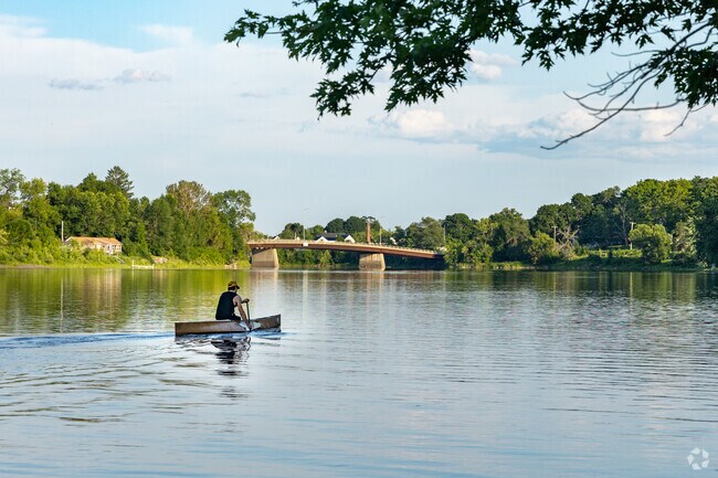 Take a leisurely paddle on the waters of the Penobscot River in Milford.