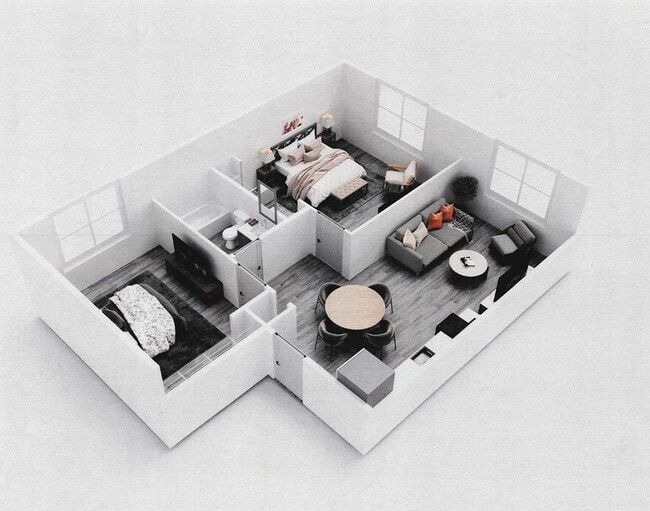 2 bd/1 bath