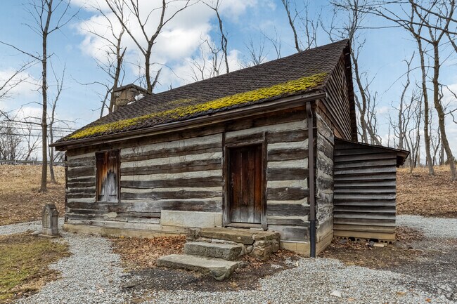 The Coventry Log Cabin was built in 1825 and was home to John Coventry of Carnot-Moon.