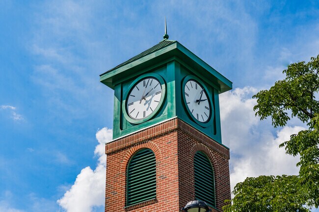 A Clock tower stands tall as a staple of the Folcroft, PA community.
