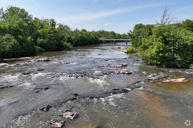 The Haw River is one of the area’s top natural attractions.
