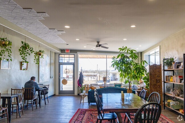 Goose Creek Coffee is the local hangout in the historic downtown of Hartsville.
