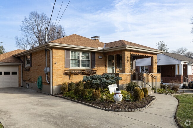 Compact brick homes are popular in Deer Park.
