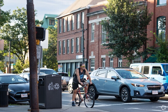 Neighborhood Nine is popular among cyclists.
