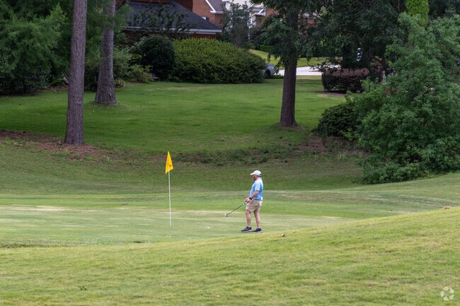 Timbercreek residents enjoy spending time out on the links at Timbercreek Golf Club.