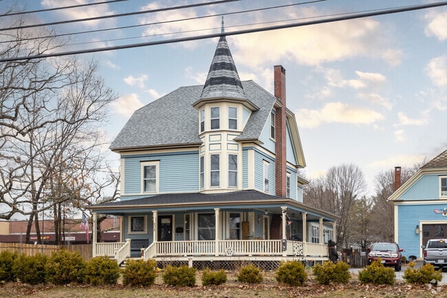 This classic Queen Ann home is in the Sanford.
