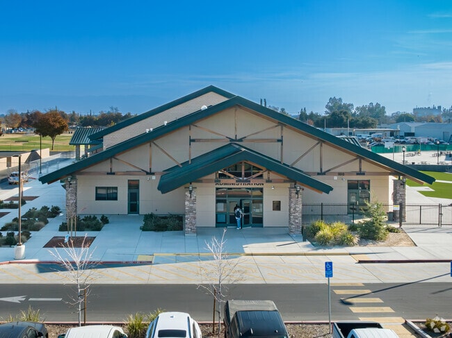 Beautiful architecture adds character to Sequoia High School in Visalia.