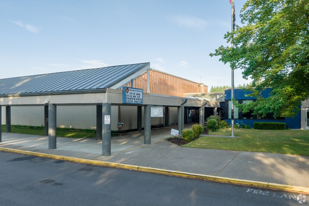 Edward Byrom Elementary School on SW 91st Ave serves grades K-5 in Sherwood-Tualatin South.