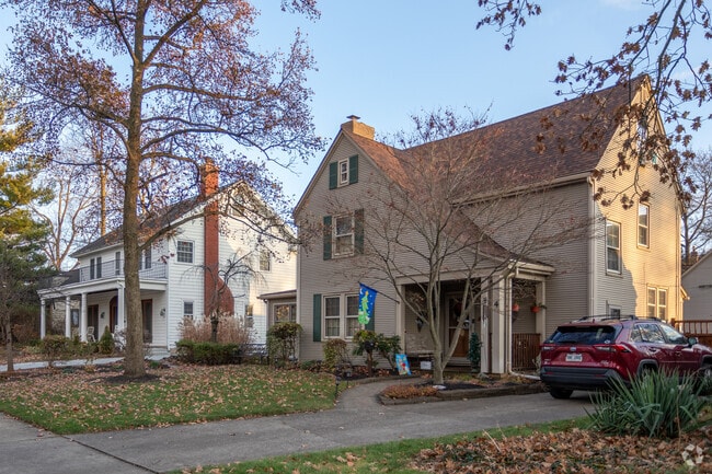 Rows of eclectic homes line the streets of  University Park.