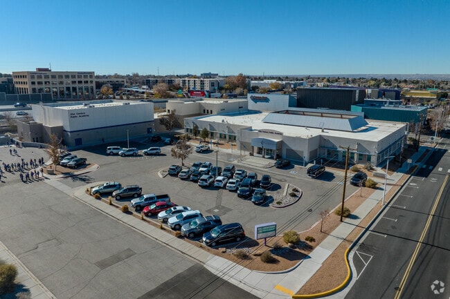 Aerial view of 21st Century Public Academy.